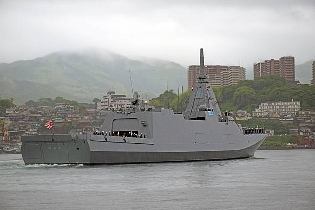 海上自衛隊　護衛艦仁淀　1973年　就役記念　文鎮　木箱入り 海上自衛隊護衛艦仁淀1973年就役記念文鎮木箱入り
