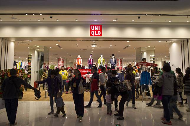 UNIQLO母企上季多賺22% 中港經營溢利大減