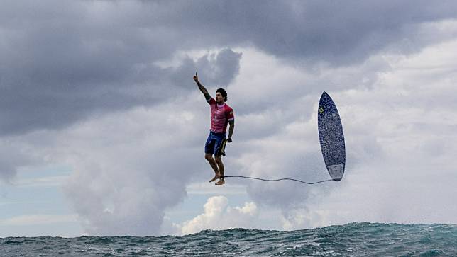 「世界運動攝影獎」最大獎暨水域運動類金獎。©Jerome Brouillet／World Sports Photography Awards