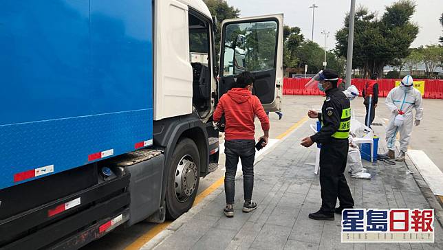深圳口岸檢測出4名跨境貨車司機核酸陽性。網上圖片