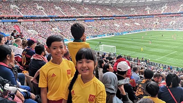 2 เด็กไทยเล่าประสบการณ์ครั้งยิ่งใหญ่ กับภารกิจ ‘แมคโดนัลด์ เพลย์เยอร์ เอสคอร์ท’ ในมหกรรมฟุตบอลโลก รัสเซีย