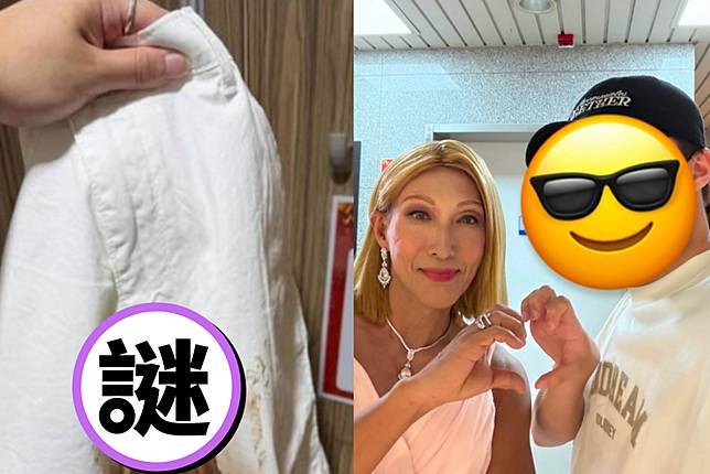 潘若迪成功拯救因咖啡弄髒白褲子，困在廁所的網友。圖／翻攝自Threads@mike.haung.90