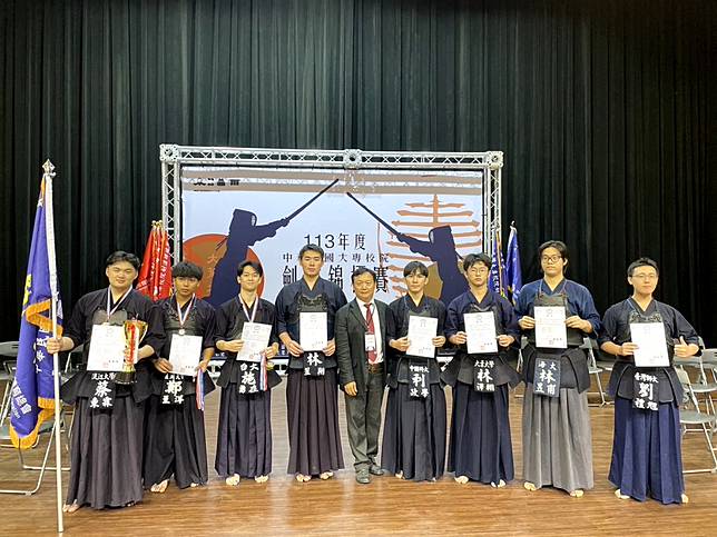 中國科大劍道隊頻獲佳績，加上第二專長，這些學子成為企業選才首選。（中國科大提供)