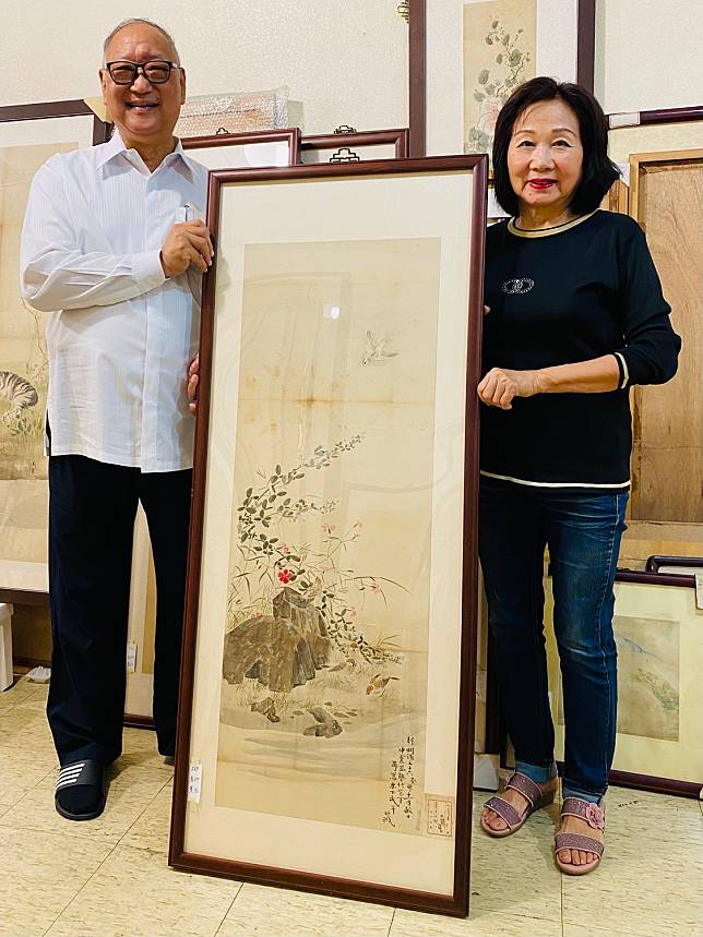 日本畫家木下靜涯是影響臺灣東洋畫風發展的重要人物之一，他在臺的舊居即將對外開放。   圖：淡水古蹟博物館提供
