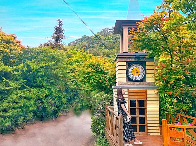 台北奧萬大充滿濃濃異國感，是北部賞楓好去處 / 圖片來源：@xie_sunny_授權使用