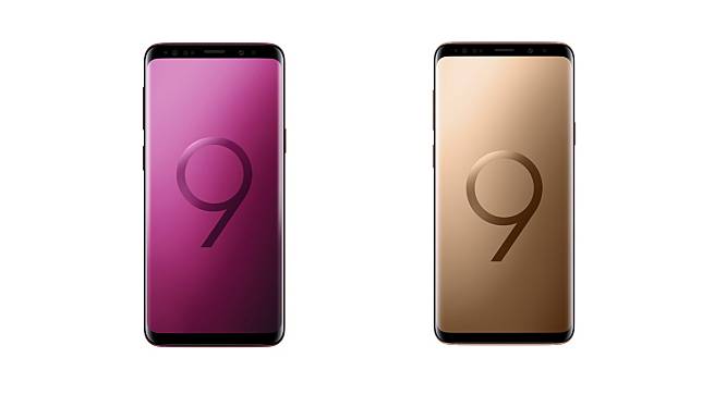 Samsung Galaxy S9 และ S9+ ส่งสองสีใหม่ Sunrise Gold และ Burgundy Red