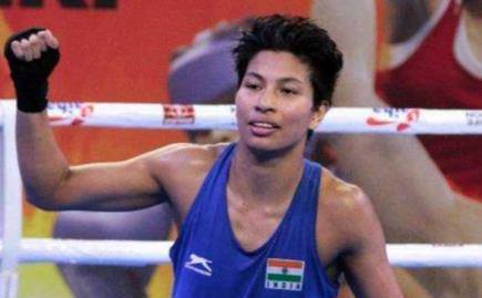 Lovlina Borgohain來自印度的阿薩姆邦，雖然家境貧困，但家人與教練的支持讓她第一次參加奧運就一舉摘下銅牌。圖片翻攝／Twitter_Anurag Thakur）