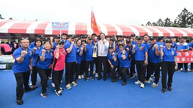 桃園市後備指揮部113年後備軍人運動會及愛心公益暨全民國防宣導活動。圖：市府提供