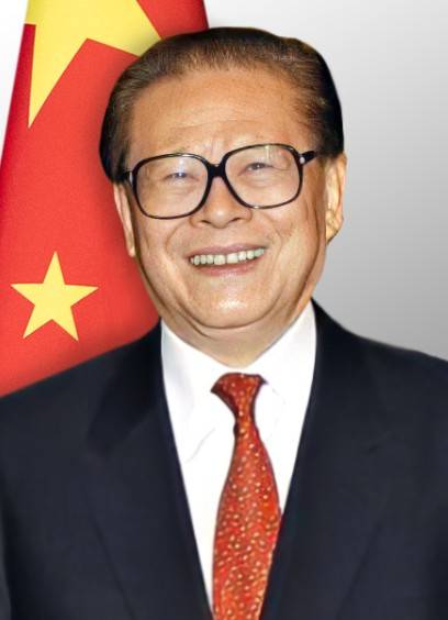 前中國領導人江澤民。 圖:翻攝自維基百科(資料照)