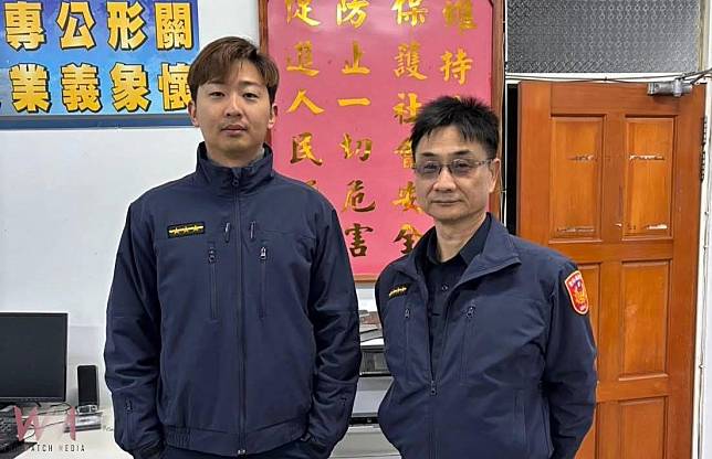 快速道路爆胎險象環生　臺西警即刻馳援保安全