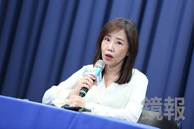 國民黨文傳會主委尹乃菁稍早受訪時證實，自己在12日因為健康因素，已經向國民黨主席鄭麗文請辭，「本來今天是我最後的工作日」。（資料照片／姜永年攝）