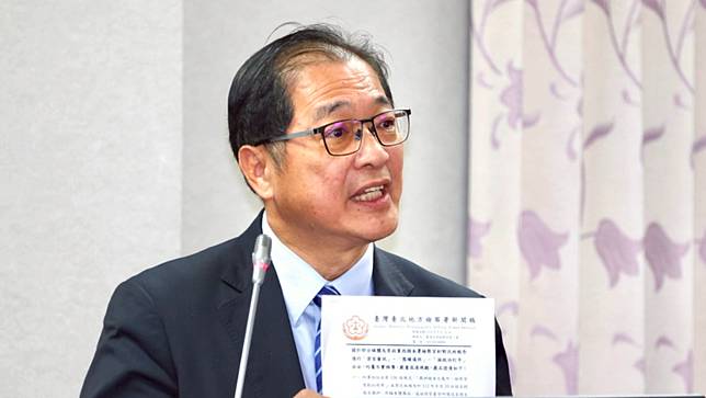 法務部長鄭銘謙立法院備詢。廖瑞祥攝