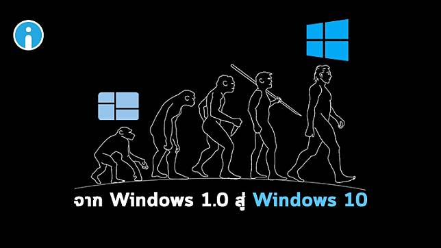 ระบบปฏิบัติการ Windows มีประวัติความเป็นมาอย่างไร ? ตั้งแต่ Windows 1.0 ถึง Windows 10