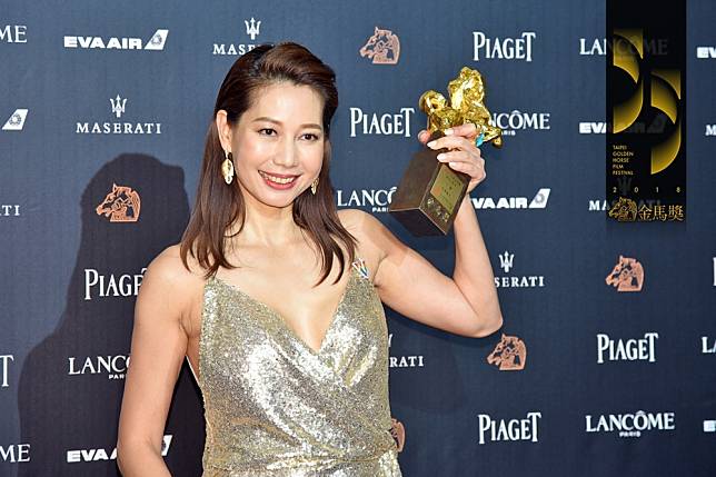 丁寧以《幸福城市》拿下第55屆金馬獎最佳女配角（攝影：張文玠）