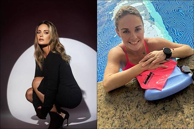 健身網紅在鐵人三項賽事中不幸溺斃。圖／翻攝自IG／maraflavia