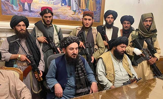 極端組織「神學士」塔利班（Taliban）公布阿富汗新政府人事。   圖 : 翻攝中新網