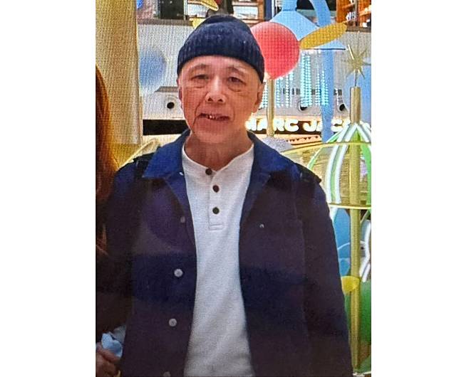 66歲男子黃錫雄失蹤。(香港警察圖片)