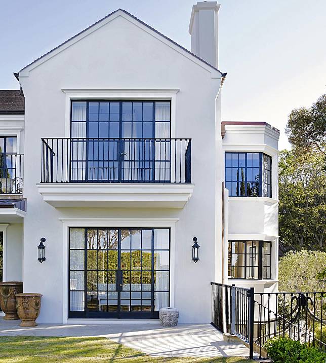 The five-bedroom property with harbour views captivated the homeowners from the get-go