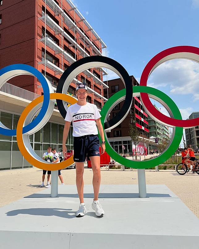 Henrik Christiansen at the Paris Olympics (Photo: Instagram / @henrikchristians1)