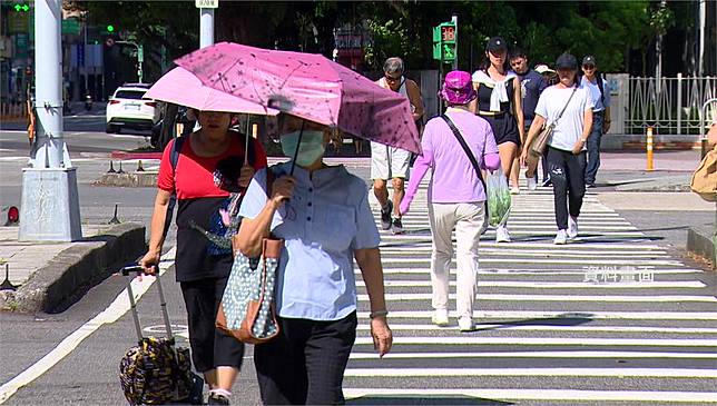 今持續高溫炎熱。圖／台視新聞（資料畫面）