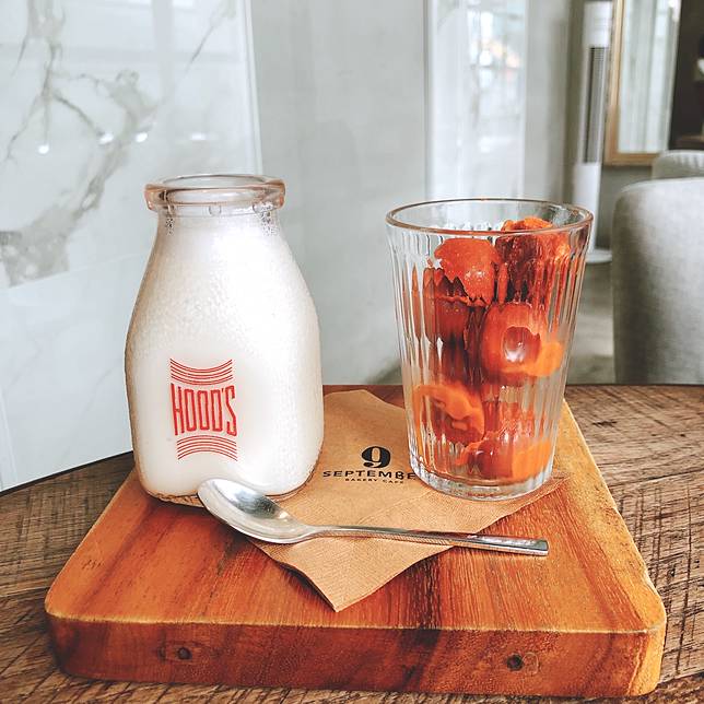  「九月咖啡」的泰式奶茶有濃濃文青風(圖片提供/Melanie Yu)