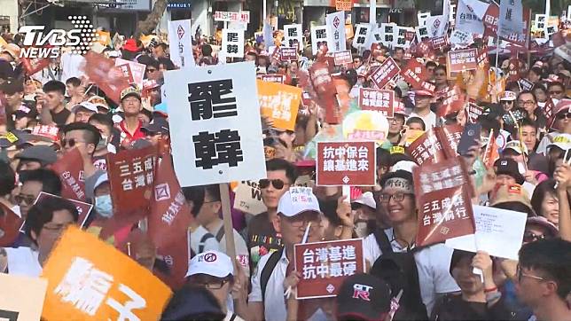 高雄市長韓國瑜面臨罷免危機。(圖／TVBS資料畫面)