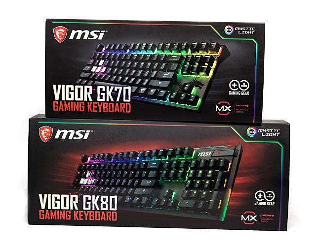 旗艦電競機械鍵盤！MSI 微星 Vigor GK80 開箱分享（紅軸版本）@3C 達人廖阿輝