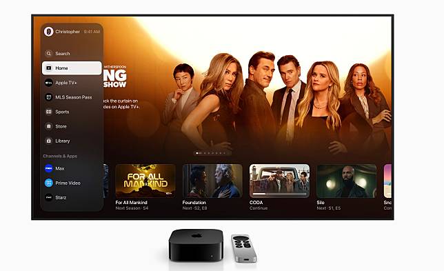 更好操作啦！Apple 推出重新設計的 Apple TV app 提升觀賞體驗