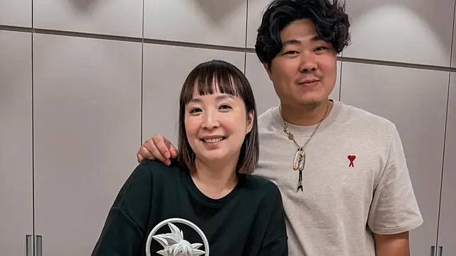G卡姐夫（右）及其老婆「嘉義水小姐」。（圖／翻攝自嘉義水小姐IG）
