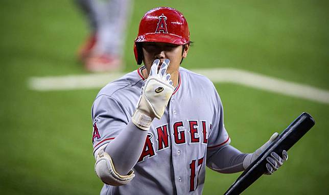 大谷翔平揮出8支三壘安打(路透社)