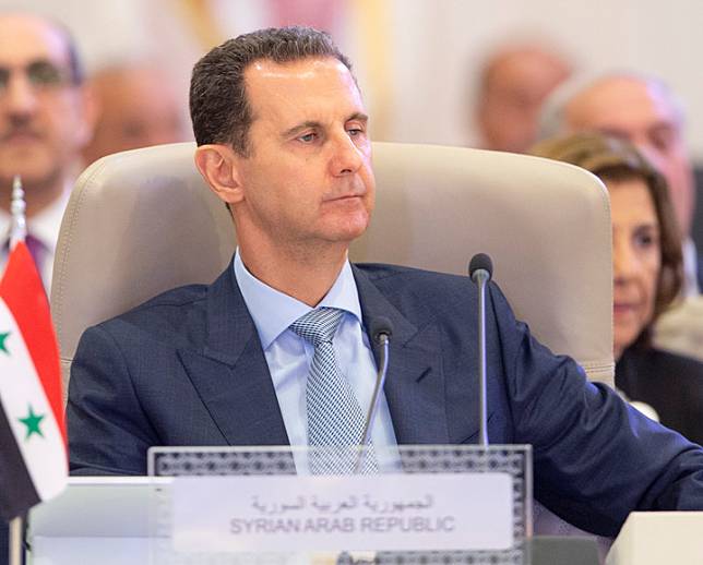 This photo taken on May 19, 2023, shows then Syrian President Bashar al-Assad attends the 32nd Arab League Summit in Jeddah, Saudi Arabia. Al-Assad released on Monday (Dec. 16, 2024) his first public statement since leaving Damascus on Dec. 8, 2024, detailing the chaotic moments leading up to his departure for Russia, where he made the decision to resign as the president after militant groups overthrew his government. (Photo from Saudi Press Agency/Handout via Xinhua)