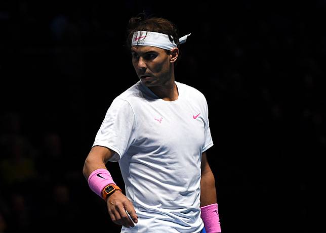Rafael Nadal首戰落敗。（達志影像）