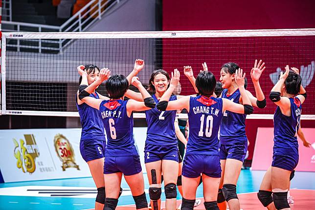 U16中華女排闖進四強 圖/AVC官網