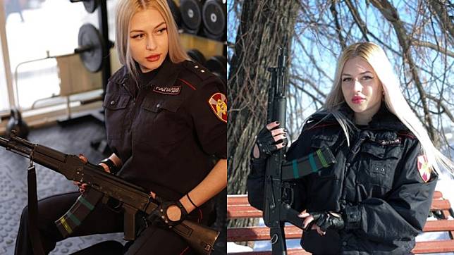 สวยสังหาร Anna Khramtsova ทหารหญิงของปูติน ที่สวยที่สุดในรัสเซีย