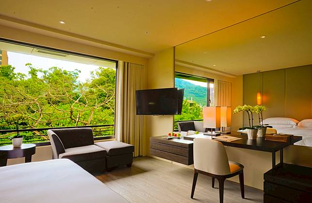 ▲大地酒店與晶華酒店聯合推出「大地共好」二日食遊套裝行程，民眾可來場五星級的北投溫泉＋都會美饌小旅行，優惠日期到2020/12/30止。(圖/北投大地酒店)