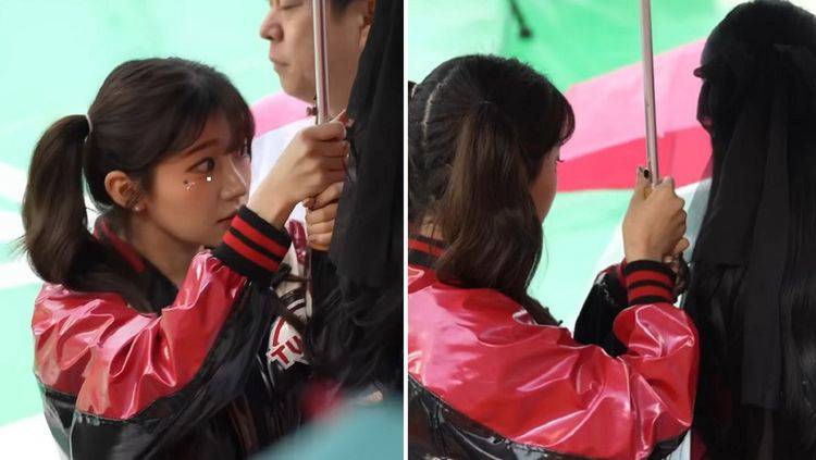 [閒聊] 珠珠寶貝回韓國要幫學姐撐傘喔