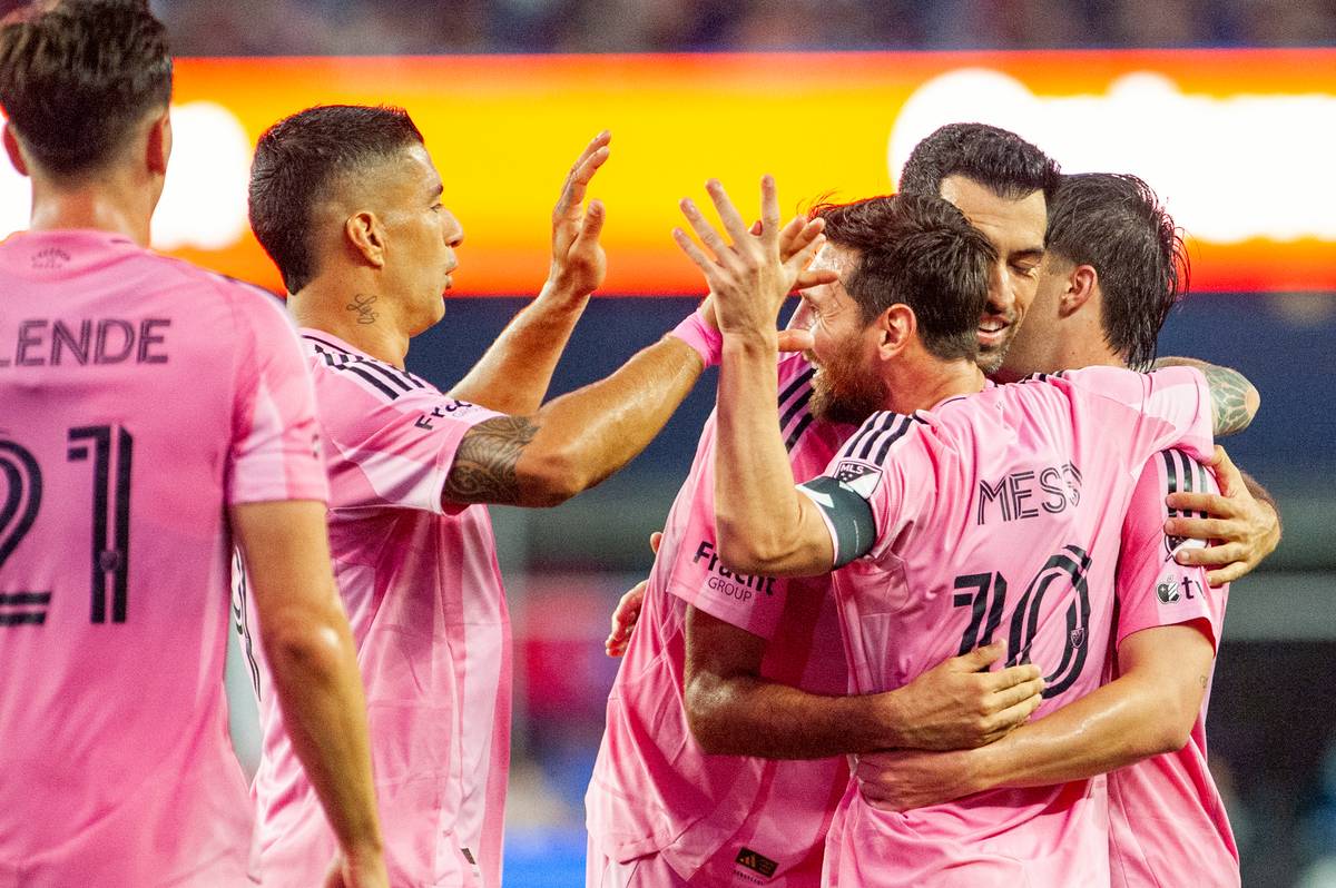 美足》梅西雙響破紀錄！邁阿密國際力克新英格蘭革命八屆金球得主創紀錄連4場梅開二度| 麗台運動| LINE TODAY