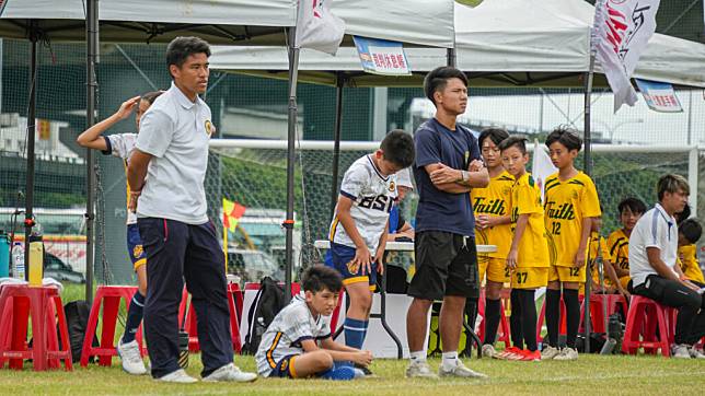 BSC教練團傅立崴(白)、戴翊昀(黑)。（圖：台灣山葉提供）