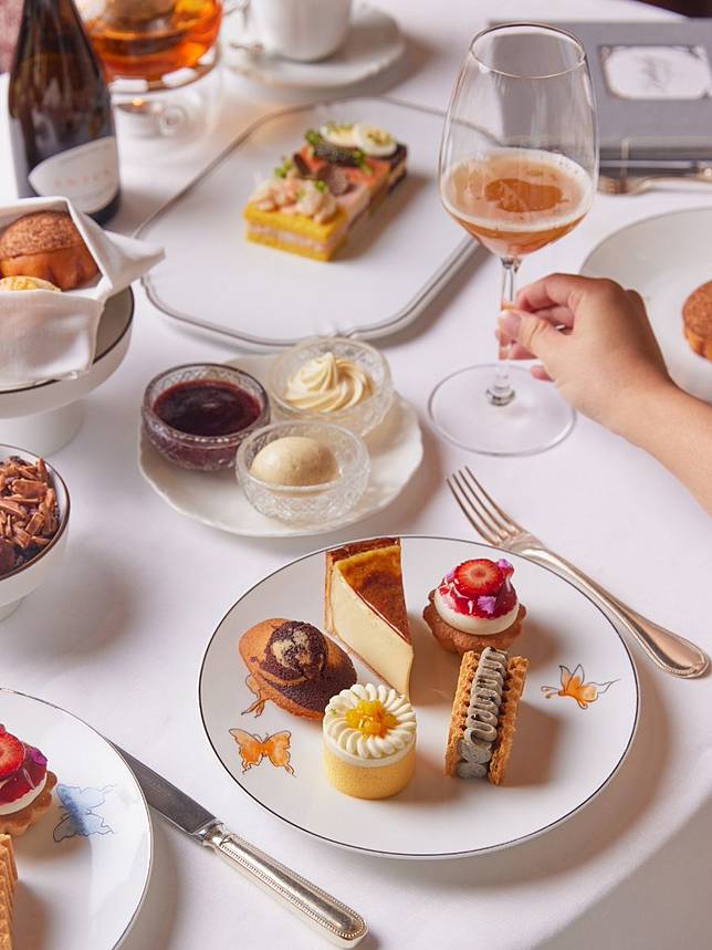 The Butterfly Room is one of the best places in Hong Kong for an afternoon tea (Photo: courtesy of Butterfly Room)