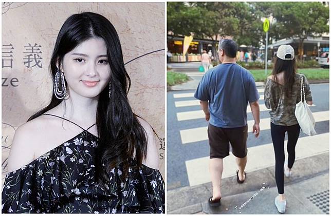 孫芸芸的女兒廖思惟PO出替父親慶生的貼文，意外讓廖鎮漢私下穿著曝光。(圖／王德為攝、廖思惟小紅書)