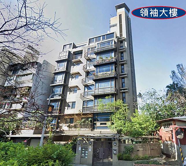 檢調懷疑高金素梅可能利用姊姊及弟弟充當人頭購買「領袖大樓」（圖）「陽明一會」「明水大觀」「戀戀長安」等四大豪宅，正在追查相關金流。（翻攝GoogleMaps）