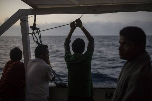 AFP/File/OLMO CALVO ผู้อพยพเดินทางออกสู่ทะเลเมดิเตอร์เรเนียนเพื่อสร้างชีวิตใหม่ที่ยุโรป