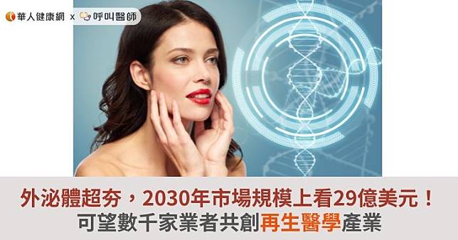 外泌體超夯，2030年市場規模上看29億美元！可望數千家業者共創再生醫學產業