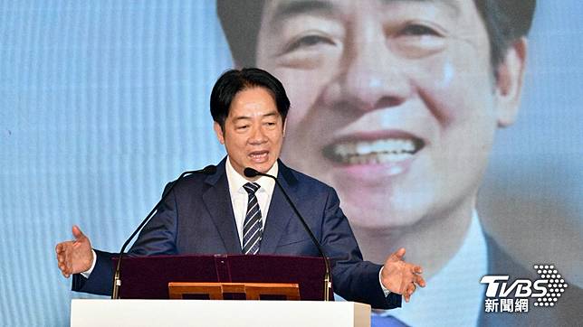 兼任民進黨主席的賴總統28日在民進黨全代會上首表態，說要與公民同行，支持大罷免。（圖／胡瑞麒攝）
