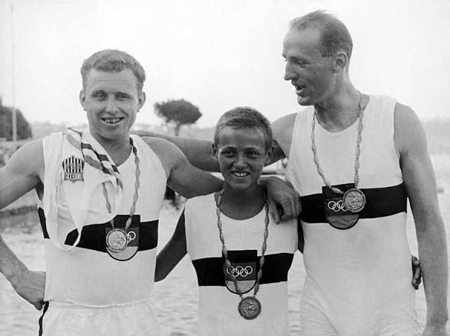 ▲1960年羅馬奧運，Klaus ZERTA以13歲的年紀成為德國最年輕奪金選手。（圖／美聯社／達志影像）