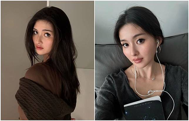 廖思惟分享生活美照，卻遭網友指「三白眼」面相不好。（翻攝廖思維小紅書）