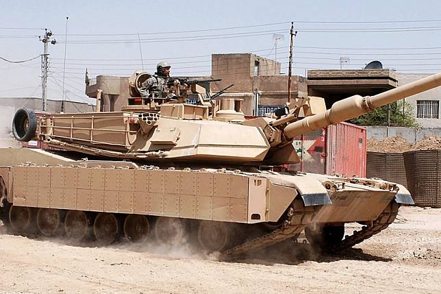 美方8日發布新聞稿表示，美國國務院已批准售台包括M1A2T戰車在內等相關武器和裝備。圖為美軍M1A2戰車。（資料照，取自Wikipedia/Public Domain） 