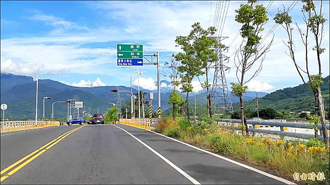 台東市太平溪左岸路堤共構道路將命名為「新生北路」。(記者黃明堂攝)