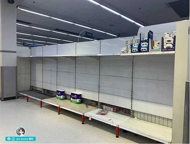 雪梨無預警封城，超市再現衛生紙搶購潮