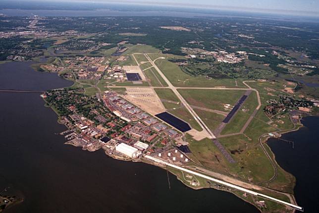 美國維吉尼亞州朗里空軍基地。（取自維基百科）